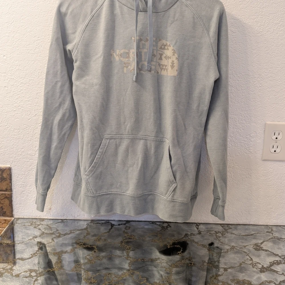 The North Face Woman's Light Blue Hoodie